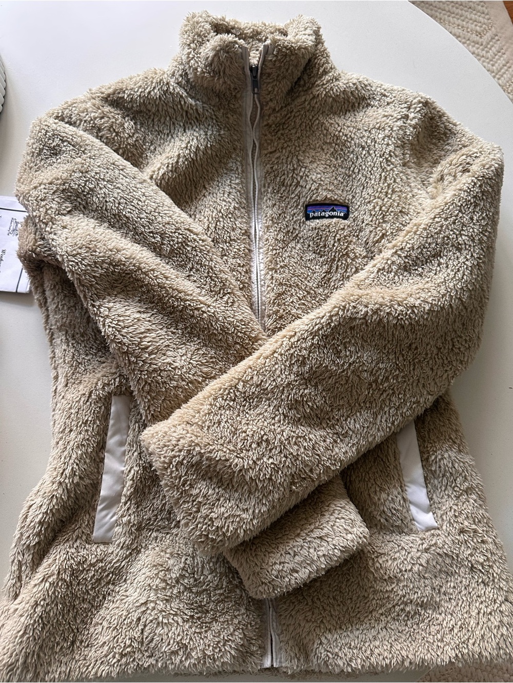 Patagonia Beige/Tan Retro Pile Fleece Jacket
